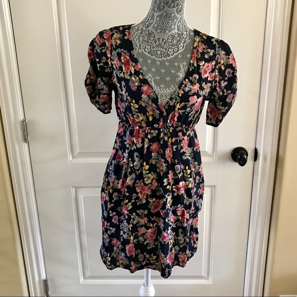 Floral mini dress
